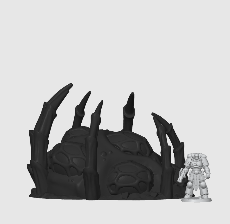 Alien Hive World Egg Nest B - Fat Dwarf