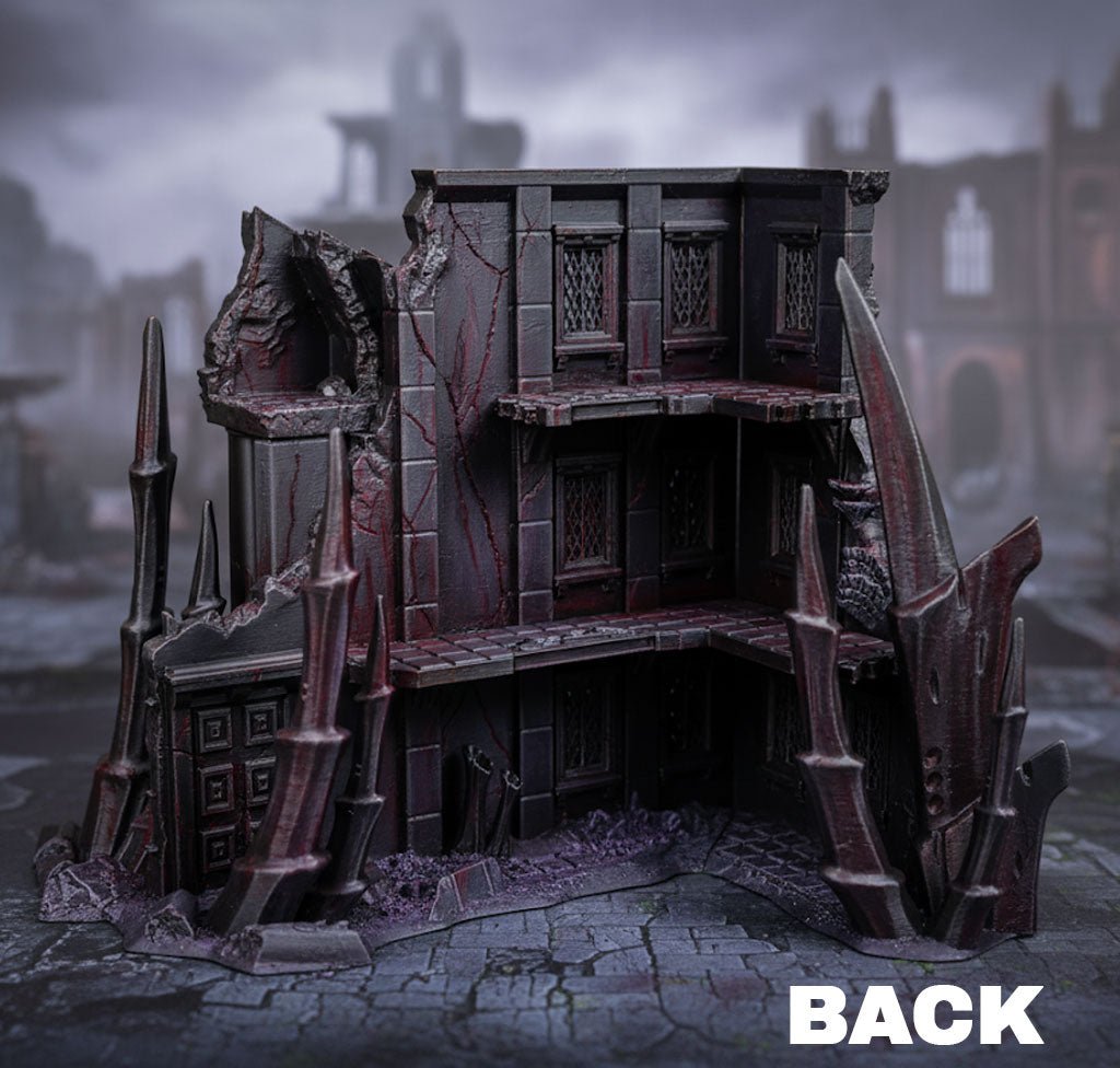 Alien Hive World Three Story Ruin (A) - Fat Dwarf