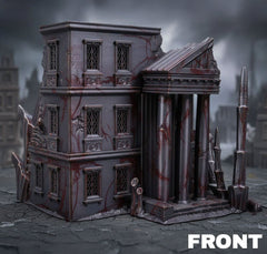 Alien Hive World Three Story Ruin (A) - Fat Dwarf