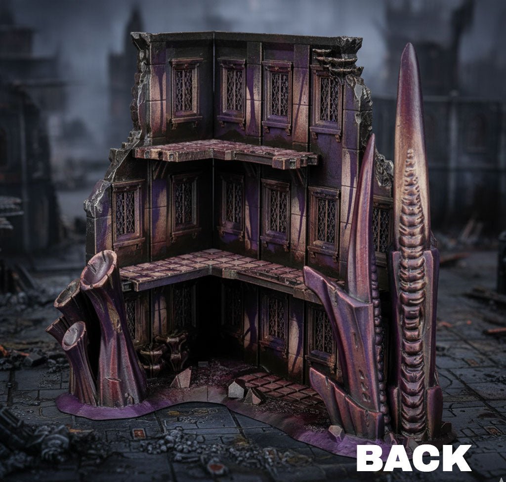 Alien Hive World Three Story Ruin (B) - Fat Dwarf