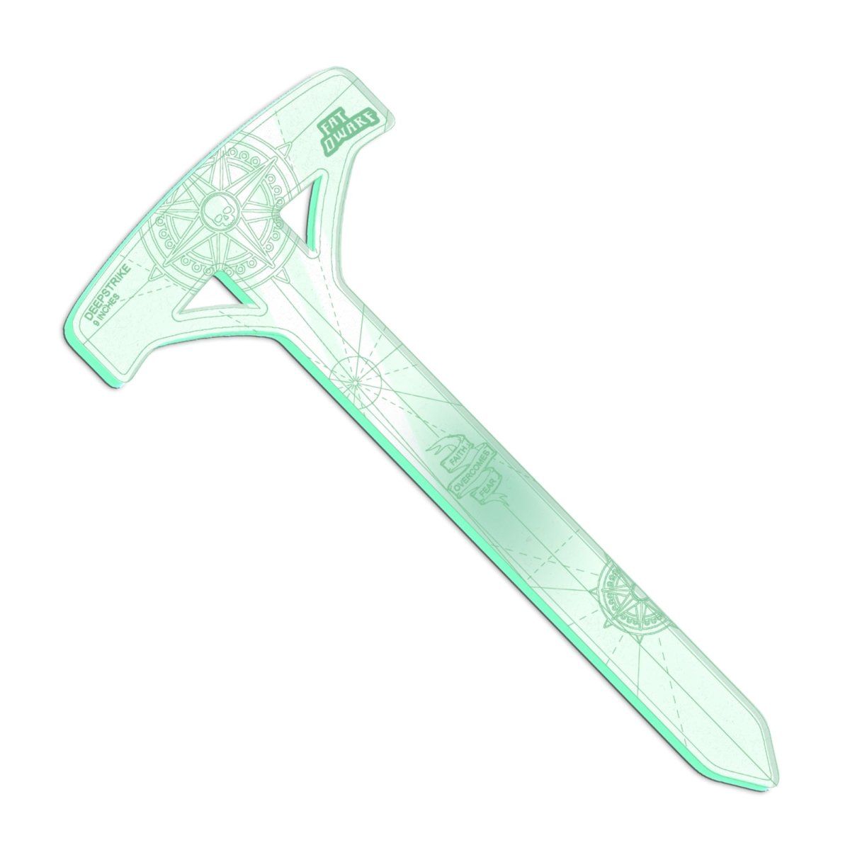 Deepstrike Range Ruler (9 inches) - Fat Dwarf