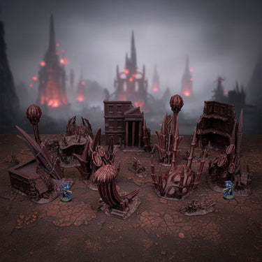 Full Alien Hive World Set A - Fat Dwarf