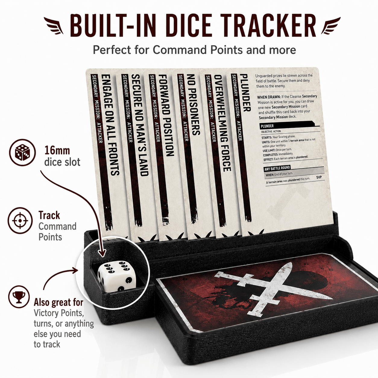 11th Edition Mission Deck Card Stand & Holder - Fat Dwarf
