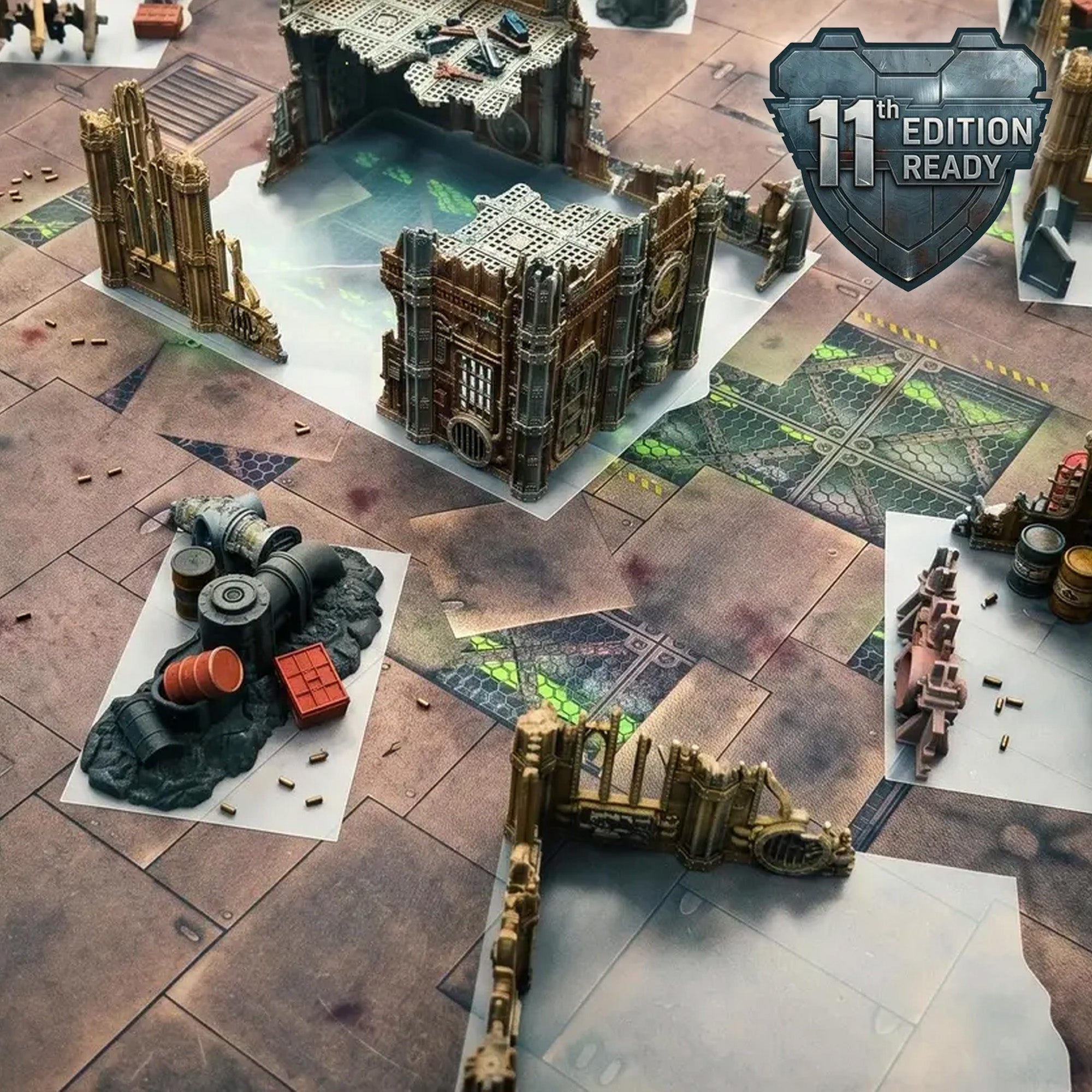 11th Edition Wargaming Terrain Footprints - Fat Dwarf