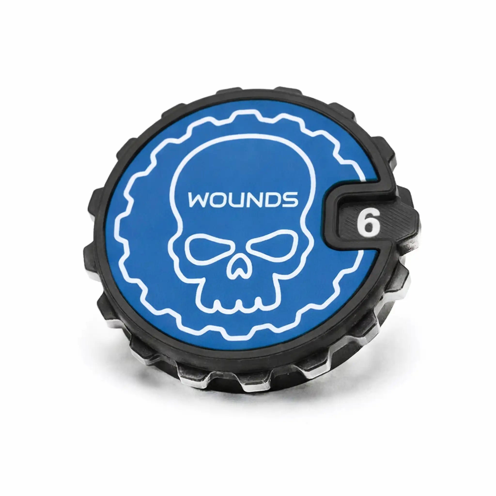 Azure Fury 1 - 16 Tabletop Wound Tracker - Fat Dwarf
