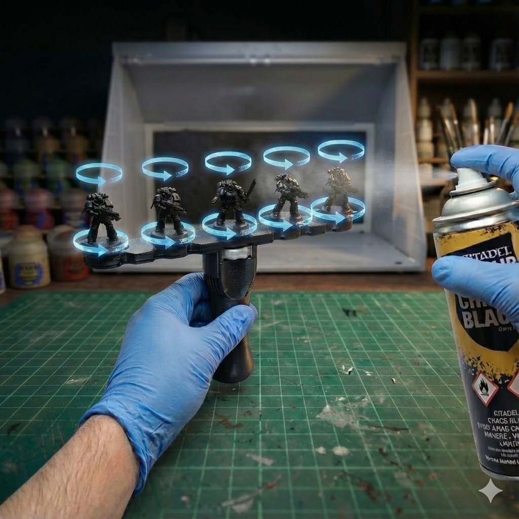 BATCHMASTER™ V2 - 360* Rotating Spray Stick Paint Handle - Fat Dwarf