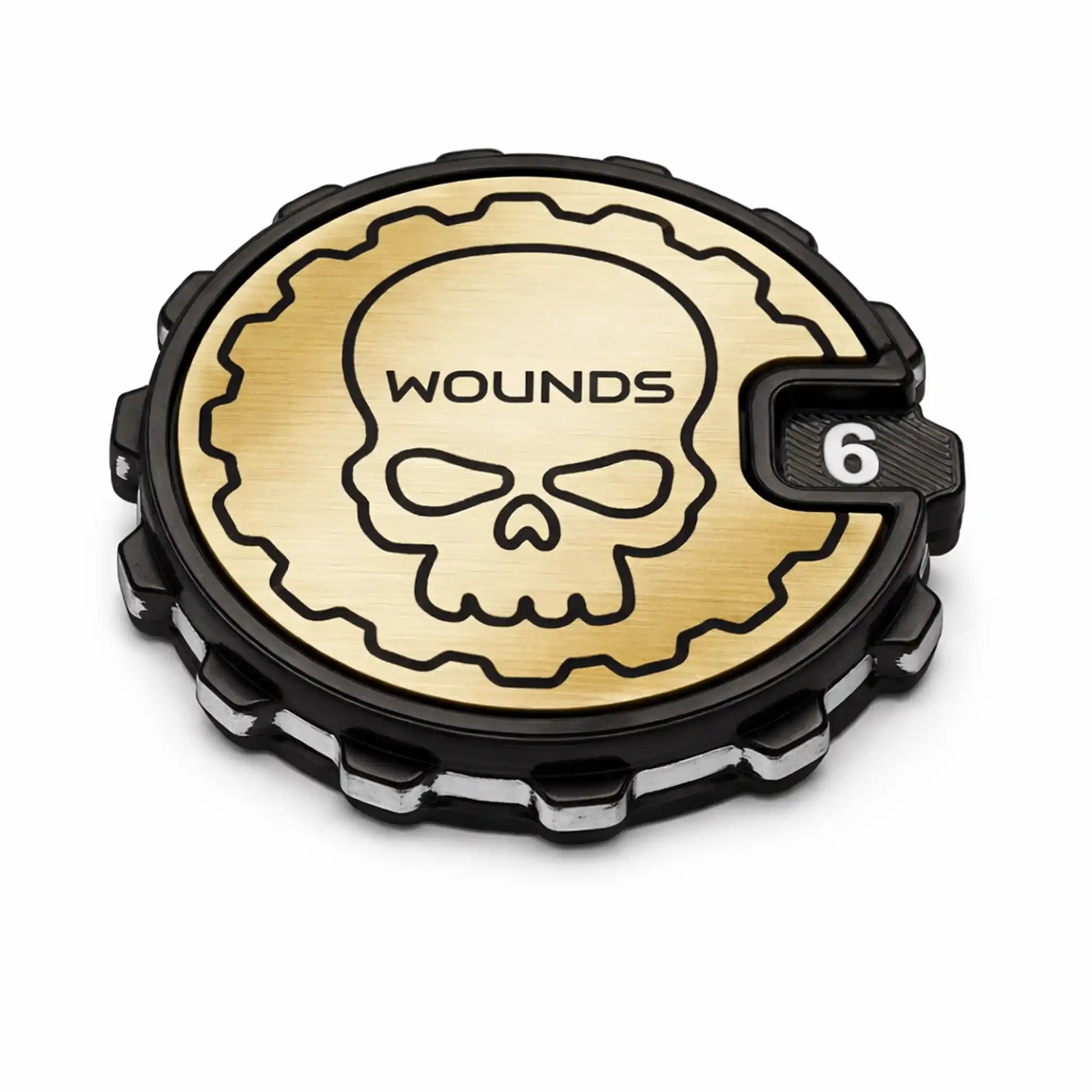 Golden Valor 1 - 16 Tabletop Wound Tracker - Fat Dwarf