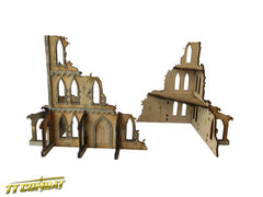 Gothic Corner Ruins - Fat Dwarf