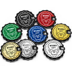 Mystwood Green 1 - 16 Tabletop Wound Tracker - Fat Dwarf