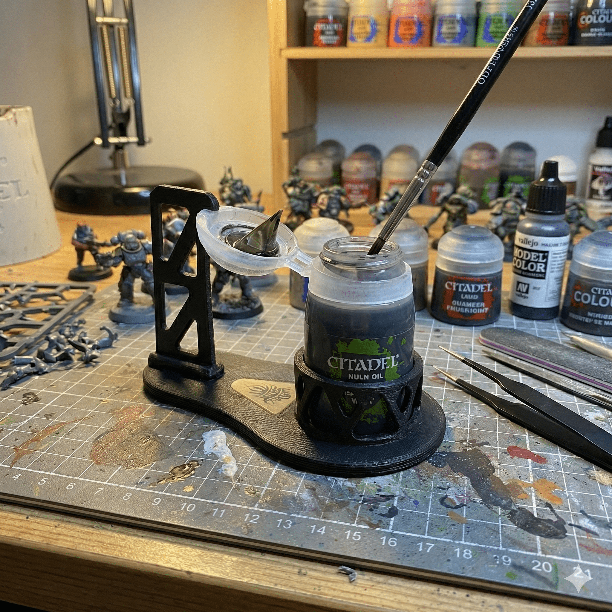 Paint Pot Holder (V2) - Fat Dwarf