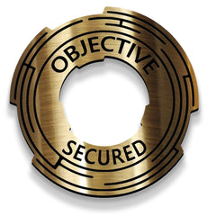 x6 Objective Secured Sci-Fi Tokens - Fat Dwarf